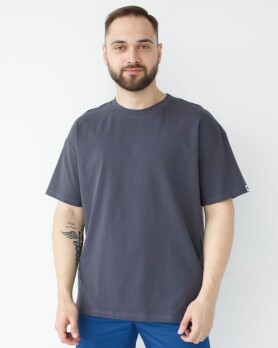 Medical T-shirt unisex graphite 453-503-730 (6613564) Medical T-shirt unisex graphite 453-503-730 (6613564) фото 3