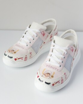 Обувь медицинская кроссовки с открытой пяткой Beauty Pink PU подошва 347-359-850 (6613135) Обувь медицинская кроссовки с открытой пяткой Beauty Pink PU подошва 347-359-850 (6613135) фото 6