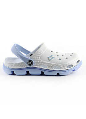 Women's Crocs - White, Blue (220997) Women's Crocs - White, Blue (220997) фото 2