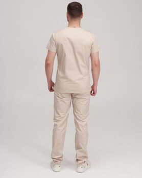 Medical suit for men Milan cream 134-460-708 (6613712) Medical suit for men Milan cream 134-460-708 (6613712) фото 2