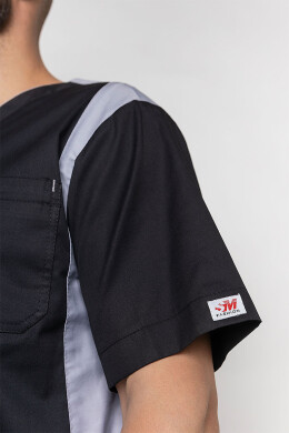 Medical jacket for men Manhattan. Black (5437041) Medical jacket for men Manhattan. Black (5437041) фото 4