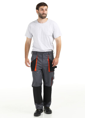 Work suit "TRITON" dark gray - pants and jacket (1276) Work suit "TRITON" dark gray - pants and jacket (1276) фото 5