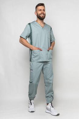 Men's suit with joggers Manhattan. Olive st. (5437027) Men's suit with joggers Manhattan. Olive st. (5437027) фото 1