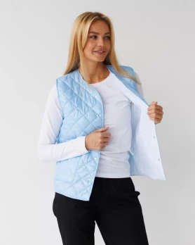 Medical insulated vest for women Oslo blue 521-333-679 (6637732) Medical insulated vest for women Oslo blue 521-333-679 (6637732) фото 3