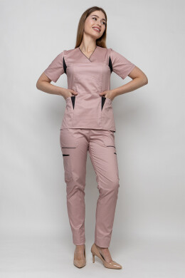 Medical suit Emelie-stretch. Ash Rose (5436929) Medical suit Emelie-stretch. Ash Rose (5436929) фото 2