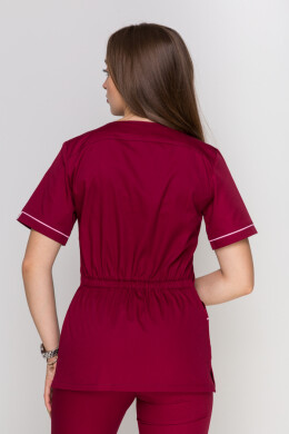 Костюм Монік, жіночий медичний, завужені штани. Марсал (5410152) Костюм Монік, жіночий медичний, завужені штани. Марсал (5410152) фото 9