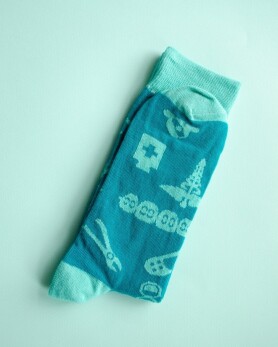 Medical print socks Medical 143-417-837 (6613881) Medical print socks Medical 143-417-837 (6613881) фото 5