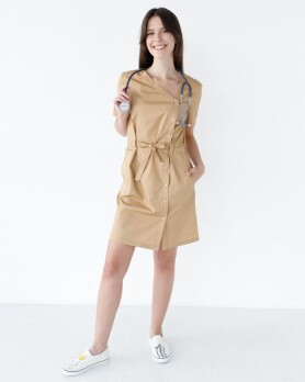 Medical tunic for women Naomi sand 151-323-679 (6613949) Medical tunic for women Naomi sand 151-323-679 (6613949) фото 1