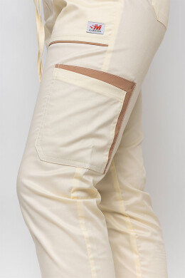 Emelie-stretch medical trousers, women's. Champagne (5436968) Emelie-stretch medical trousers, women's. Champagne (5436968) фото 5