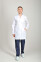 Men's medical white coat Classic, long sleeve (544818) Men's medical white coat Classic, long sleeve (544818) фото 1