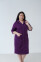 Women's medical gown Sophie purple +SIZE 306-335-677 (6625321) Women's medical gown Sophie purple +SIZE 306-335-677 (6625321) фото 1