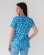Medical shirt women's Topaz print Dentist blue 126-376-776 (6613541) Medical shirt women's Topaz print Dentist blue 126-376-776 (6613541) фото 2