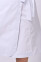Dressing gown Venice. COTTON. White + navy blue (trim) (544765) Dressing gown Venice. COTTON. White + navy blue (trim) (544765) фото 6