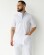 Medical suit for men London white-blue 133-372-679 (6613678) Medical suit for men London white-blue 133-372-679 (6613678) фото 3