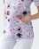 Медицинский костюм с принтом женский Топаз Laboratory white/purple 137-324-775  (6613277) Медицинский костюм с принтом женский Топаз Laboratory white/purple 137-324-775  (6613277) фото 5