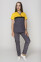 Costume Lydia +Br. Virginia. COTTON. Yellow / asphalt (5410116) Costume Lydia +Br. Virginia. COTTON. Yellow / asphalt (5410116) фото 10