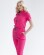 Medical overalls women's Dallas pink with gray stitching 127-337-715 (6613212) Medical overalls women's Dallas pink with gray stitching 127-337-715 (6613212) фото 2