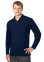 Polo shirt with long sleeve "Fruit of the loom" blue (220360) Polo shirt with long sleeve "Fruit of the loom" blue (220360) фото 1
