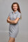 POLO classic dress, short sleeve. Light grey (544609) POLO classic dress, short sleeve. Light grey (544609) фото 3