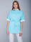 Women's medical blouse "Daria" cornflower-blue (3399130) Women's medical blouse "Daria" cornflower-blue (3399130) фото 1