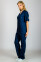 Suit K-33-1. COTTON. Unisex Dark blue (544757) Suit K-33-1. COTTON. Unisex Dark blue (544757) фото 2