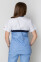 Костюм медицинский Лидия +Бр. Вирджиния. COTTON. Белый / голубой (5410110) Костюм медицинский Лидия +Бр. Вирджиния. COTTON. Белый / голубой (5410110) фото 7