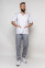 Suit Manhattan with trousers Praktik. White/smoke (5437017) Suit Manhattan with trousers Praktik. White/smoke (5437017) фото 1