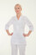Women's white medical suit "Mod.2242" (220528) Women's white medical suit "Mod.2242" (220528) фото 1
