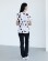 Medical shirt women's Topaz print mickey black 26-324-773 (6613484) Medical shirt women's Topaz print mickey black 26-324-773 (6613484) фото 2