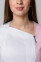 Куртка медицинская Лилия. COTTON. Белый + королевский розовый (5411168) Куртка медицинская Лилия. COTTON. Белый + королевский розовый (5411168) фото 4