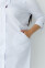 Women's medical gown Valerie white +SIZE 156-324-677 (6625323) Women's medical gown Valerie white +SIZE 156-324-677 (6625323) фото 7