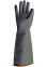 Chemical resistant acid resistant gloves, black (423) Chemical resistant acid resistant gloves, black (423) фото 1