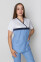 Костюм медицинский Лидия +Бр. Вирджиния. COTTON. Белый / голубой (5410110) Костюм медицинский Лидия +Бр. Вирджиния. COTTON. Белый / голубой (5410110) фото 2