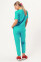 Medical suit "Maria" blue (401402) Medical suit "Maria" blue (401402) фото 3
