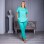 Women's medical suit "Avicenna" light green 534194 (blouse 534260 + pants 534259) Women's medical suit "Avicenna" light green 534194 (blouse 534260 + pants 534259) фото 2