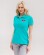 Medical Polo for women mint with embroidered Lips 147-332-635 (6613397) Medical Polo for women mint with embroidered Lips 147-332-635 (6613397) фото 1