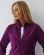 Medical sweatshirt women's fleece Dakota purple 406-335-842 (6637728) Medical sweatshirt women's fleece Dakota purple 406-335-842 (6637728) фото 3