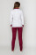 Milana+Br. skinny suit. Long sleeve. COTTON. White / marsal (5410143) Milana+Br. skinny suit. Long sleeve. COTTON. White / marsal (5410143) фото 11
