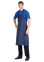 Apron worker blue (fabric of Greta) 220072 Apron worker blue (fabric of Greta) 220072 фото 1