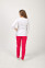 Flamingo+ Br. skinny suit. COTTON. White / raspberry (544699) Flamingo+ Br. skinny suit. COTTON. White / raspberry (544699) фото 7