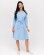 Medical gown for women Provence blue 178-333-677 (6613946) Medical gown for women Provence blue 178-333-677 (6613946) фото 1