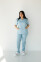 Women's medical suit Topaz azure Elite Stretch 488-333-708 / 492-333-705 (6624456) Women's medical suit Topaz azure Elite Stretch 488-333-708 / 492-333-705 (6624456) фото 8