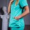 Women's medical blouse "Avicenna" light green (534260) Women's medical blouse "Avicenna" light green (534260) фото 4