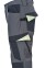 Sizam KINGSTON work trousers, grey/black, sizes 30367–30372 (8138072) Sizam KINGSTON work trousers, grey/black, sizes 30367–30372 (8138072) фото 4