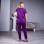 Women's medical trousers "Avicenna" purple (534262) Women's medical trousers "Avicenna" purple (534262) фото 4