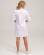 Medical gown women's Manhattan white with ash pink 157-481-679 (6613599) Medical gown women's Manhattan white with ash pink 157-481-679 (6613599) фото 2