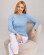 Medical welt longsleeve women's blue 392-333-716 (6613455) Medical welt longsleeve women's blue 392-333-716 (6613455) фото 1