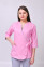 Venice+ Br. skinny suit. COTTON. Pink / light grey (544630) Venice+ Br. skinny suit. COTTON. Pink / light grey (544630) фото 3