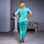 Women's medical blouse "Avicenna" light green (534260) Women's medical blouse "Avicenna" light green (534260) фото 7