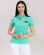 Medical Polo for women menthol with embroidered Lips 147-441-635 (6613406) Medical Polo for women menthol with embroidered Lips 147-441-635 (6613406) фото 1